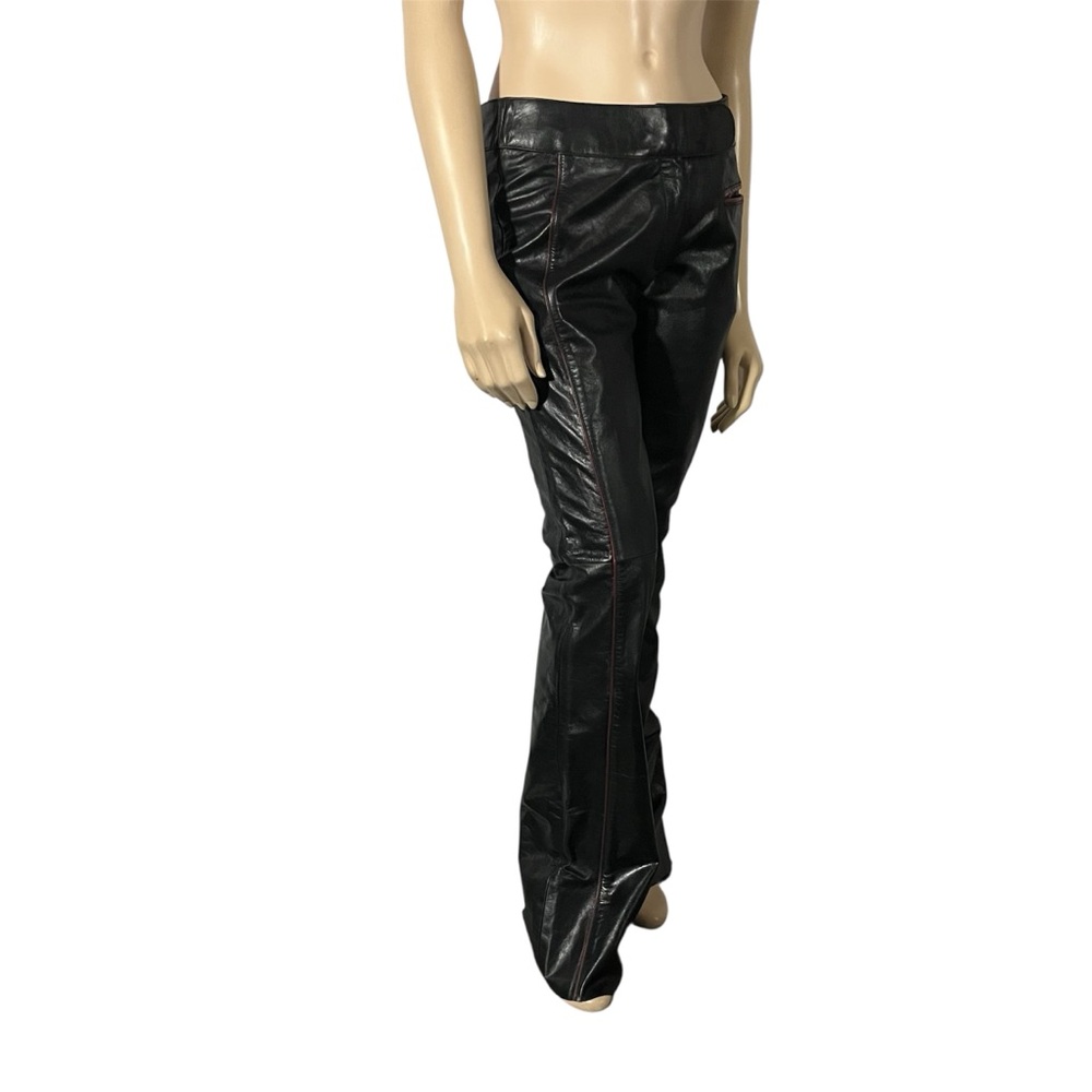 RUDSAK Black Leather Trousers - Picture 4 of 15